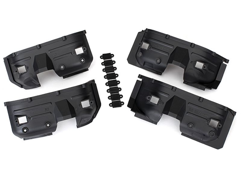 Traxxas Fender, innen, v/h (je ) Rock light covers (8) 8018 - Abbildung 1
