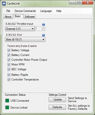 Castle Telemetry Link S.BUS2 (Futaba) 010-0152-00