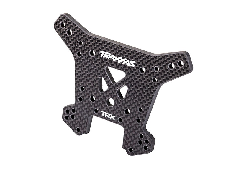 Traxxas Dämpferbrücke Kohlefaser 5mm hinten Sledge 9641