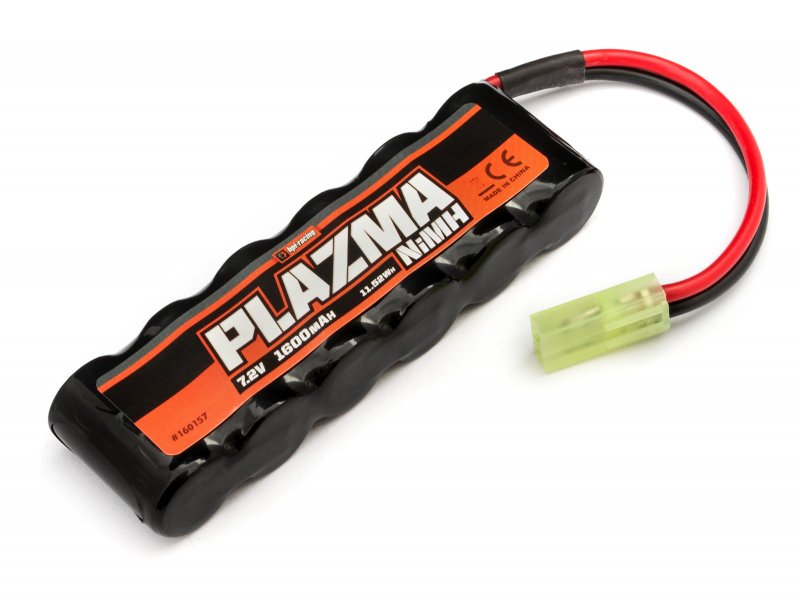 HPI Plazma 7.2V 1600mAh NiMH Mini Stick Akku Pack Mini-Tamiya 160157