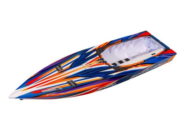 Traxxas Rumpf Spartan SR orange Grafik  10315-ORNG