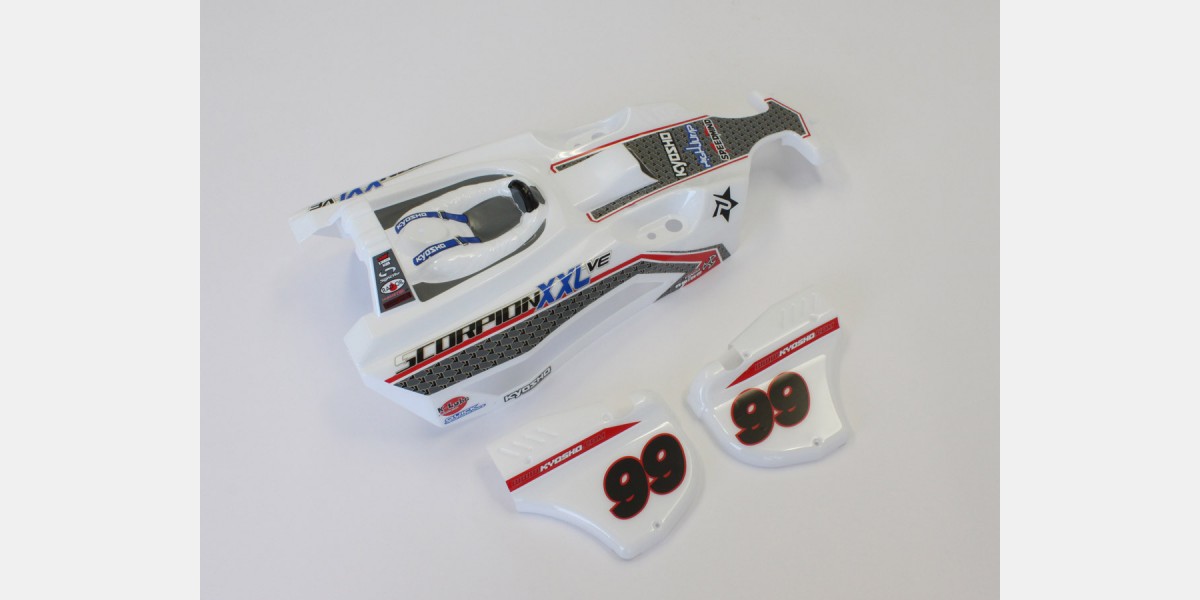 Kyosho KAROSSERIE SCORPION XXL VE-T1/WEISS SXB001