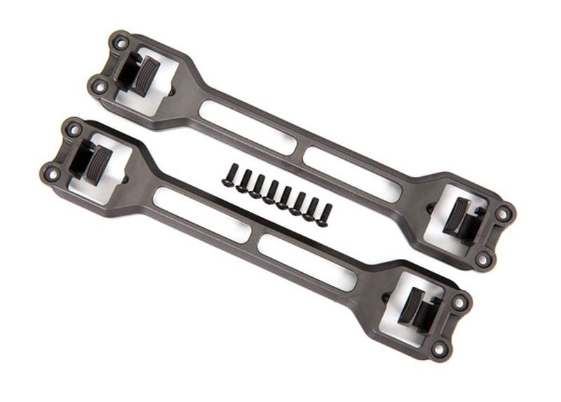 Traxxas Latch Karo-Halter + Schrauben 9216 - Abbildung 1