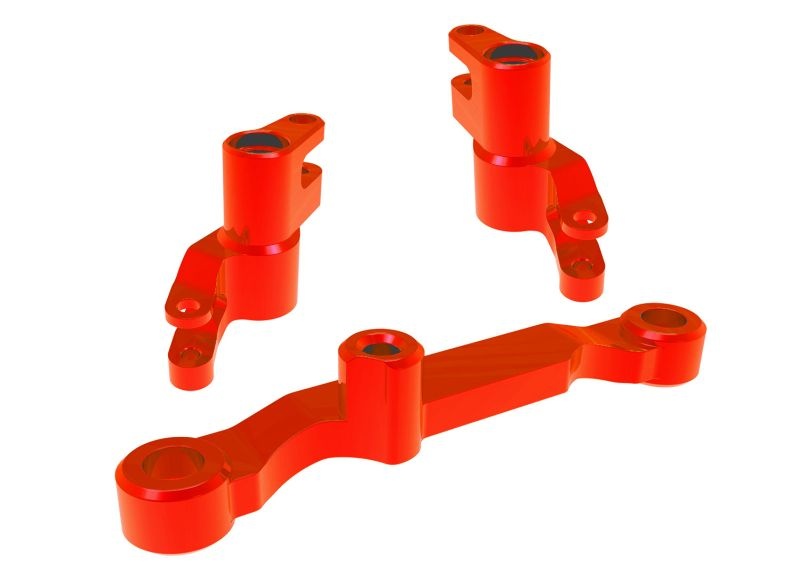 Traxxas Lenkung Umlenkung 6061-T6 Alu rot Mini-Maxx 10743-RED
