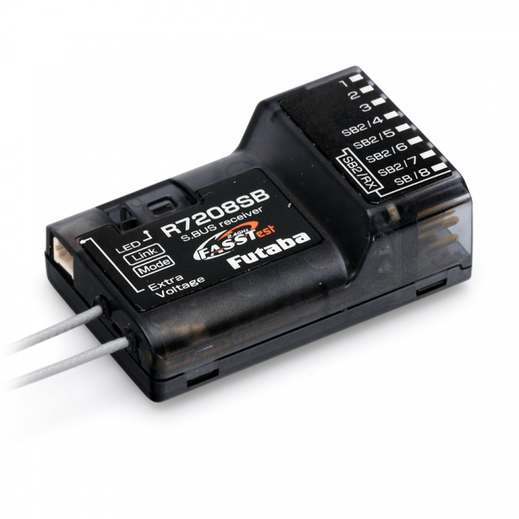 Futaba T16IZ-SUPER Sender Mode-2 + R7208SB -  FASSTest, T-FHSS, S-FHSS 05003195-3