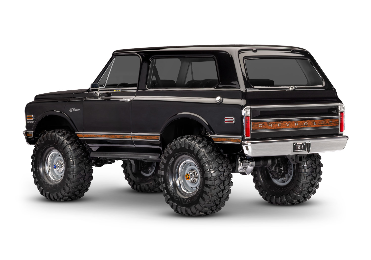 Traxxas TRX-4 72 Chevy Blazer schwarz mit Interior 1/10 Crawler RTR 91076-4-BLK - Abbildung 2