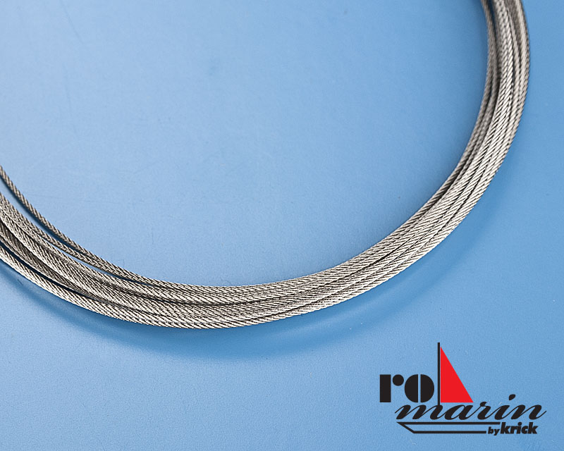 ROMARIN Takellitze Ø0,8mm 10m Edelstahl RO1321