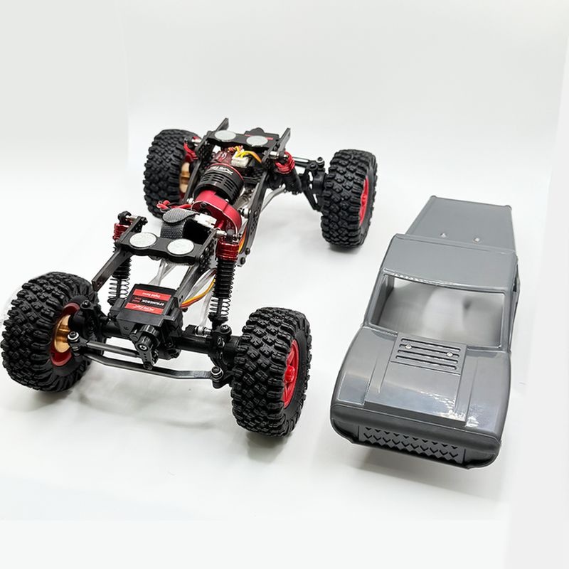 FURITEK TerraX Active Pro 4WS Grey Edition Brushless 1/18 RC Crawler FUR-2705 - Abbildung 2