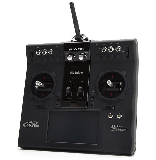 Futaba FX-36 Sender, R7208SB Empfänger, o. Akku & Lader 05003203-3