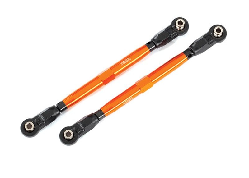 Traxxas Vorspur-Links Wide Maxx Rohr Alu orange 8997A