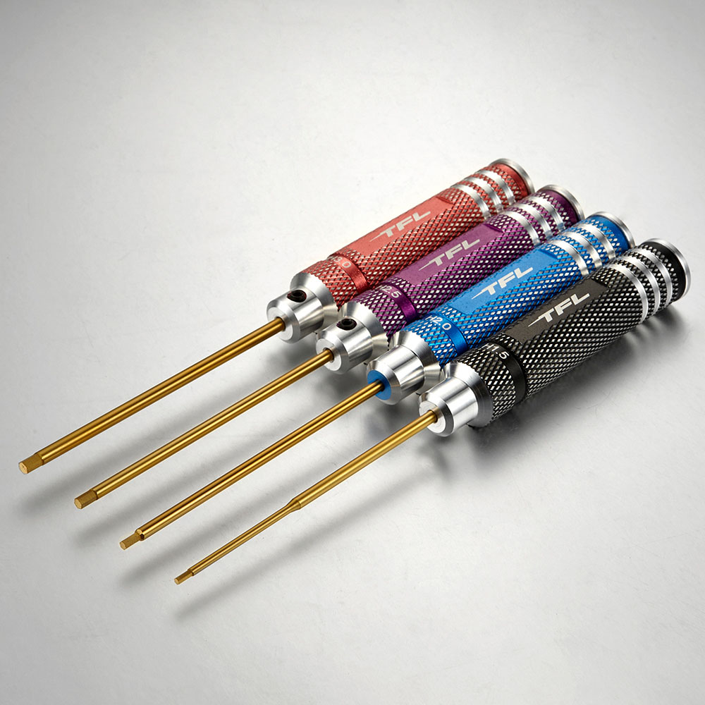 TT1605-01 Innensechskantschlüssel Set 1,5/2,0/2,5/3,0mm mehrfarbig