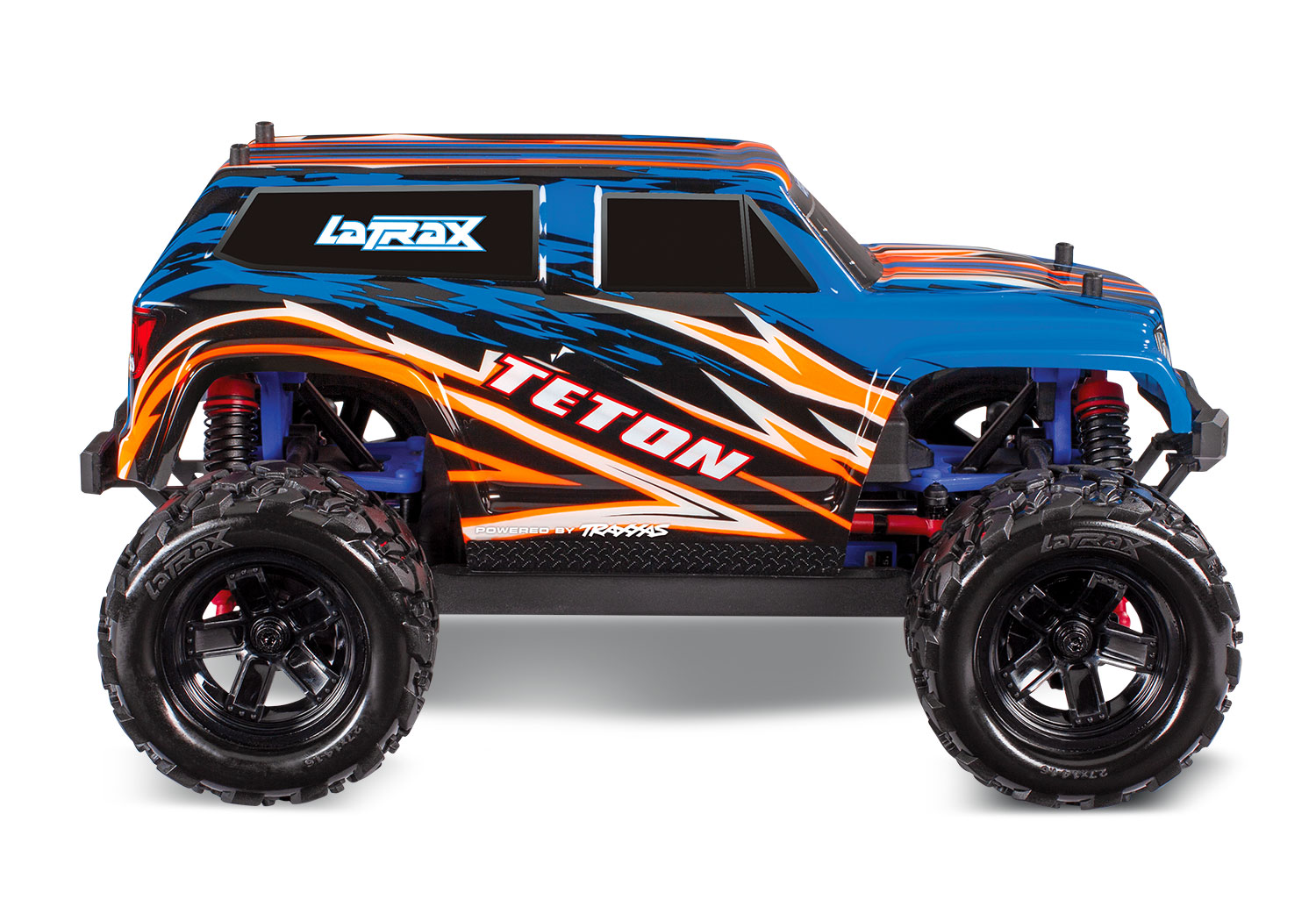 LaTrax TETON 4x4 Blau X RTR +Akku/12V-Lader Monster Truck 76054-1
