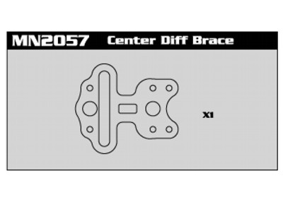 Nanda MN2057 Center Diff Brace MN2057 - Abbildung 1
