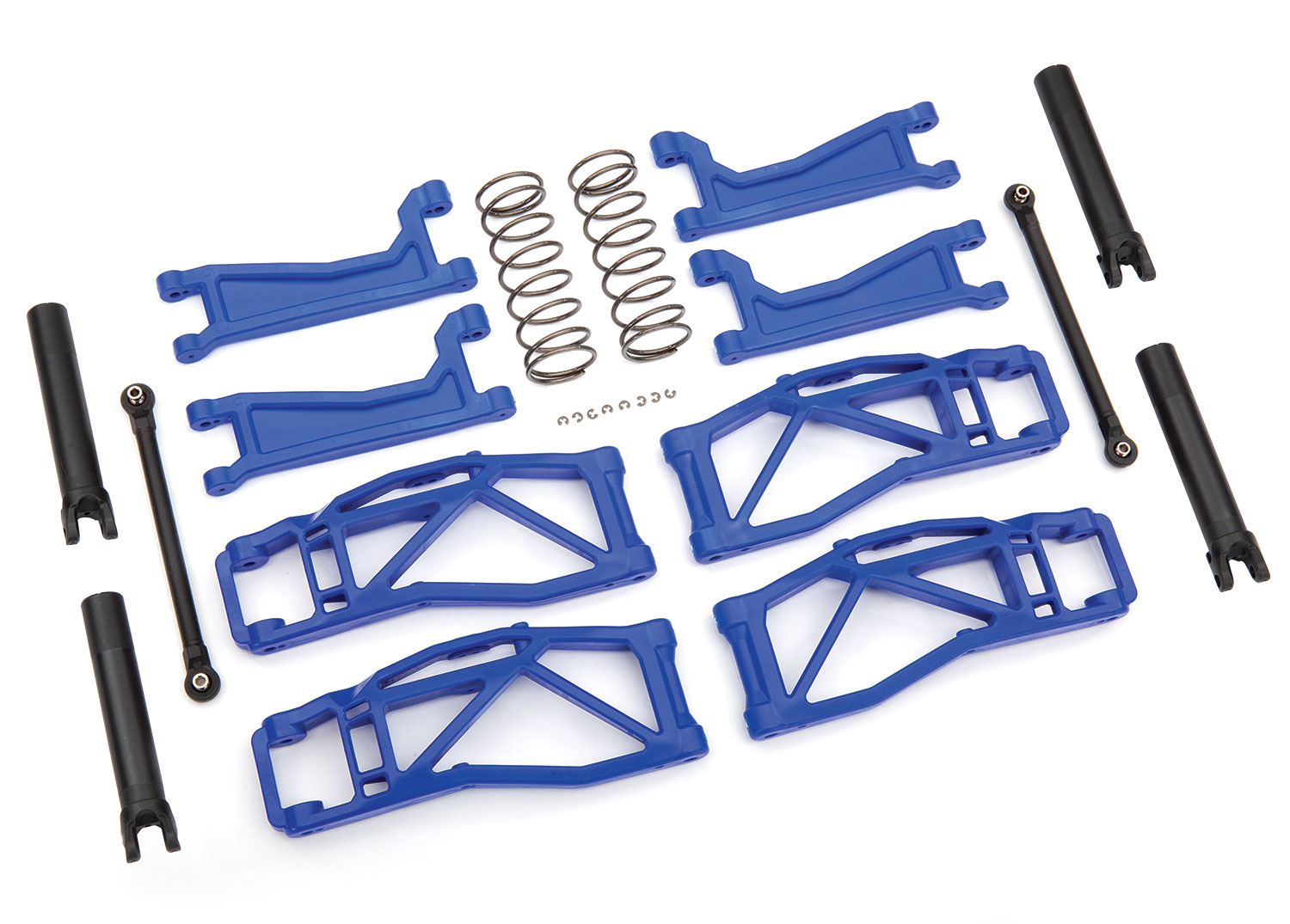 Traxxas Querlenker-Set WideMaxx blau Querlenker, Spurstangen +Feder 8995X - Abbildung 1