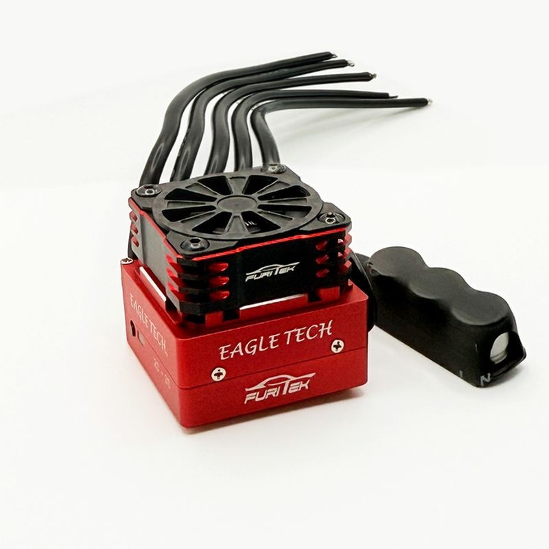 FURITEK Eagletech 160A 1/10 BL-Regler + Lüfter Red Edition Drift & Racing FUR-2672