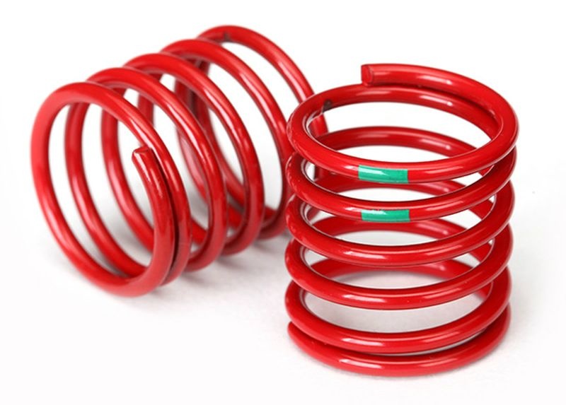 Traxxas Dämpfer-Feder rot (4.075 rate, grüner Streifen) (2) 8363