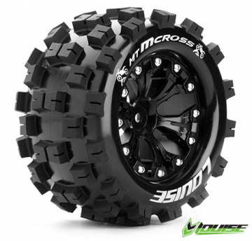 Louise Reifen mit Felgen MT-MCROSS 2,8 Black 0-Offset (2) L-T3274B