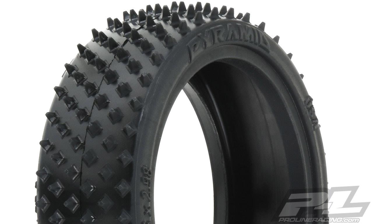 ProLine Pyramid 2.2 2WD Z4 (Soft Carpet) Off-Road Carpet Buggy Vorne Reifen (2)