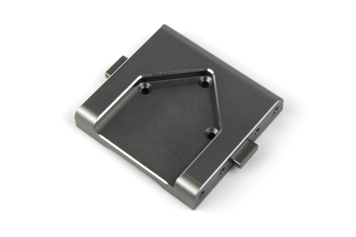 HPI Aluminum Center Skid Plate (Gunmetal) 161421