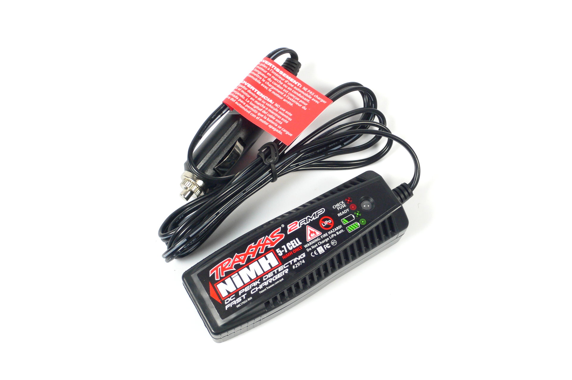 Traxxas 2A Schnellladegerät NiMH 6Z Akkus Ladegerät Charger Delta Peak 12V - Abbildung 1