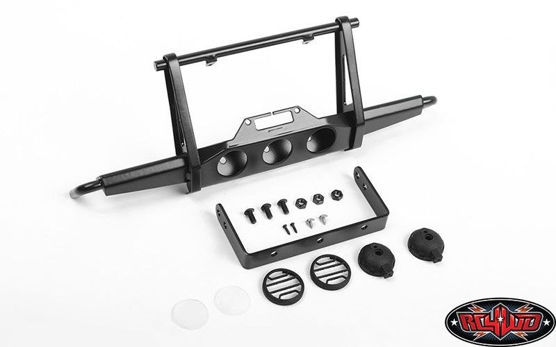 RC4WD Shirya Front Winch Bumper w/ Lights VVV-C0956