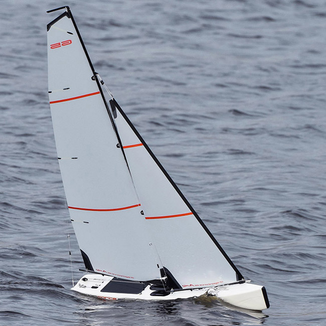 Joysway Dragon Force 65 V8 RTR Segelboot mit RC-Anlage 8815V8 - Abbildung 2