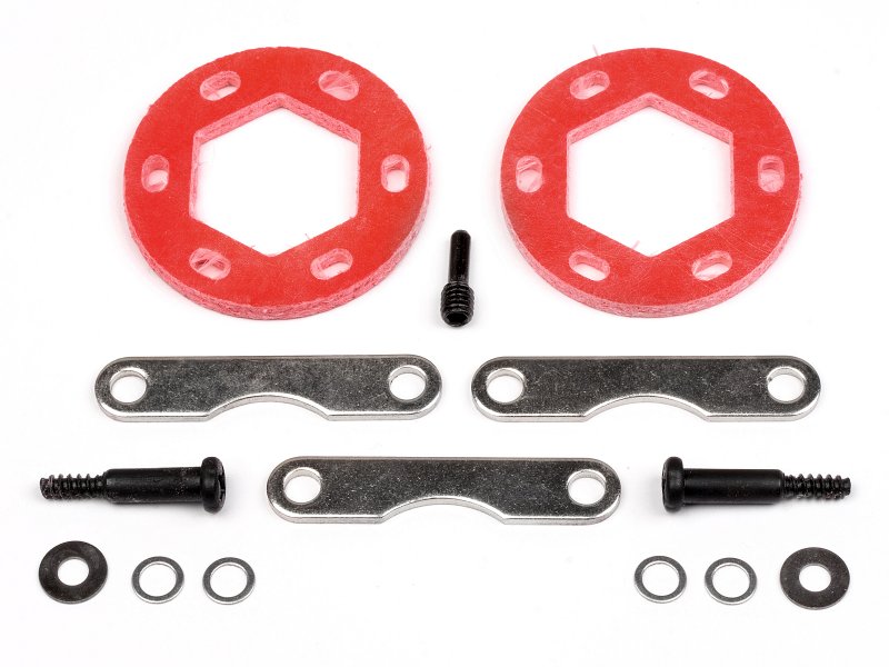 HPI Dual Fiberglas Bremsscheibe/Platte Set Savage X 87055