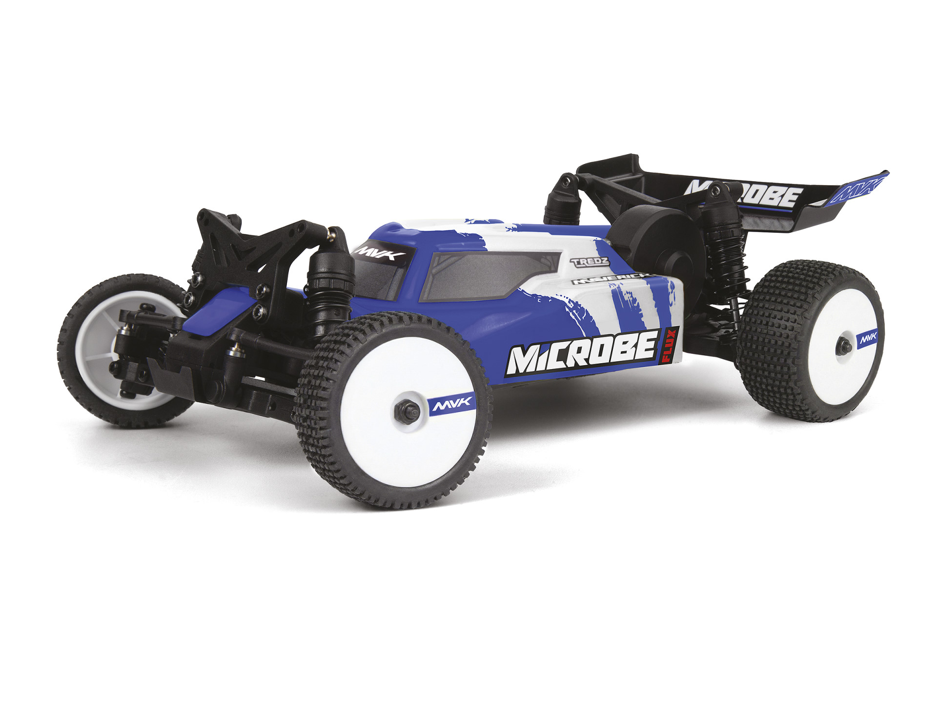 Maverick Microbe Flux 1/24 4WD Mini Buggy Blau Brushless150870 - Abbildung 1