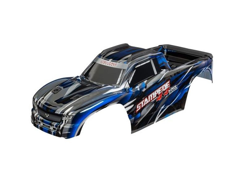 Traxxas Karo Stampede 4x4 VXL blau  9014-BLUE