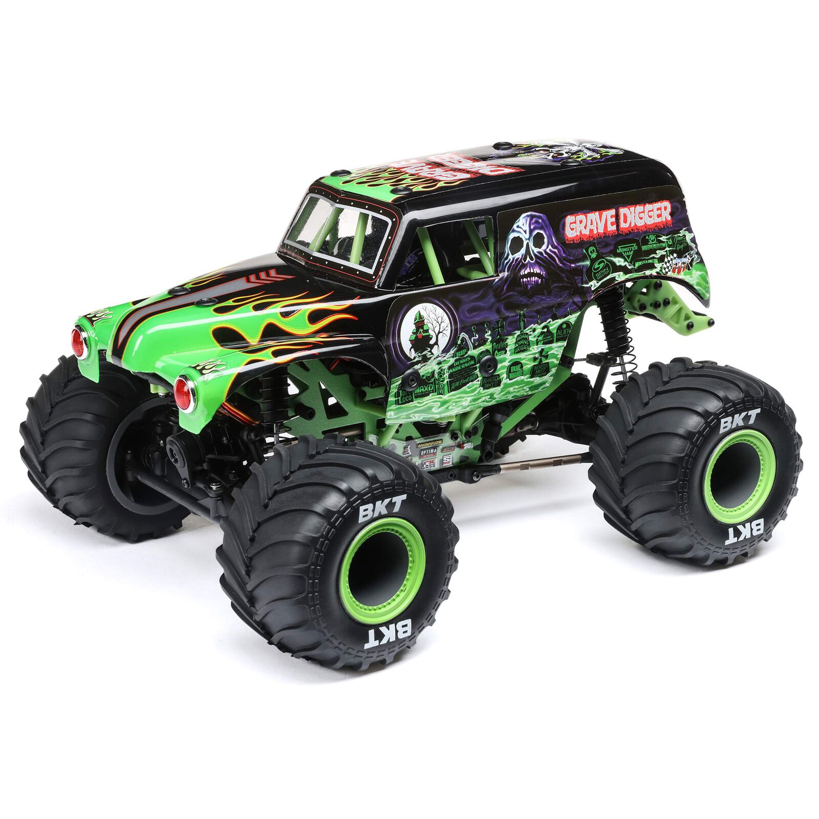 Losi Mini LMT Grave Digger 1/18 4WD Monster Truck LOS01026T1