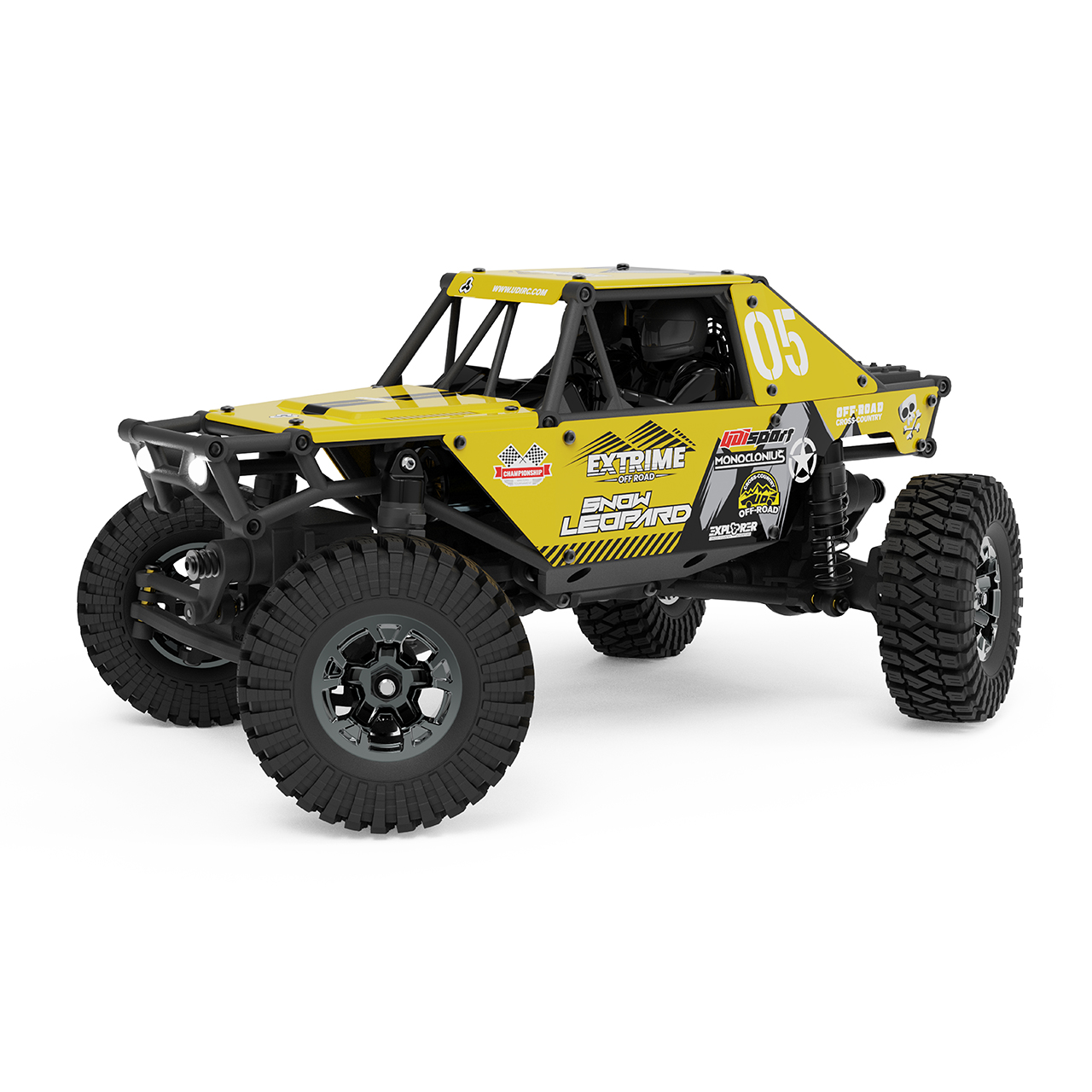 UDI RC Crawler SNOW LEOPARD 1/24 Brushless Gelb - Abbildung 1