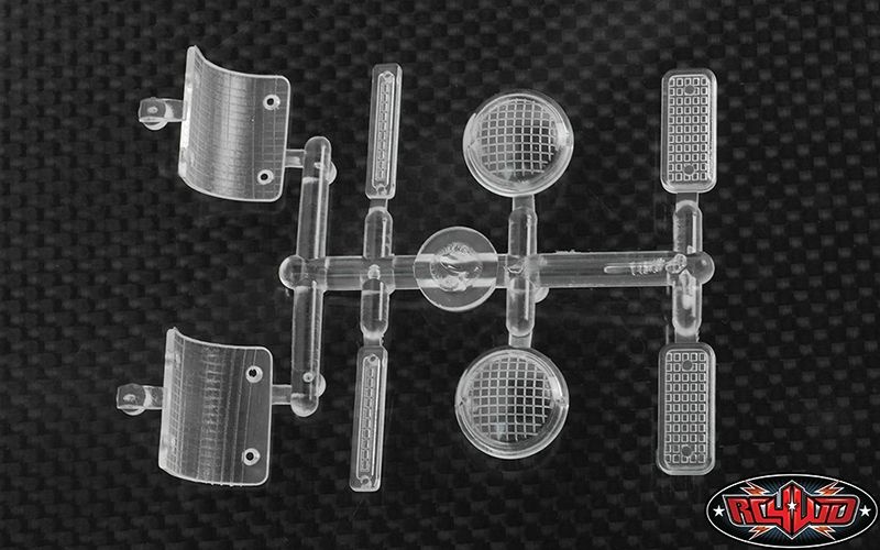 RC4WD Chevrolet Blazer Clear Lenses Parts Tree Z-B0096