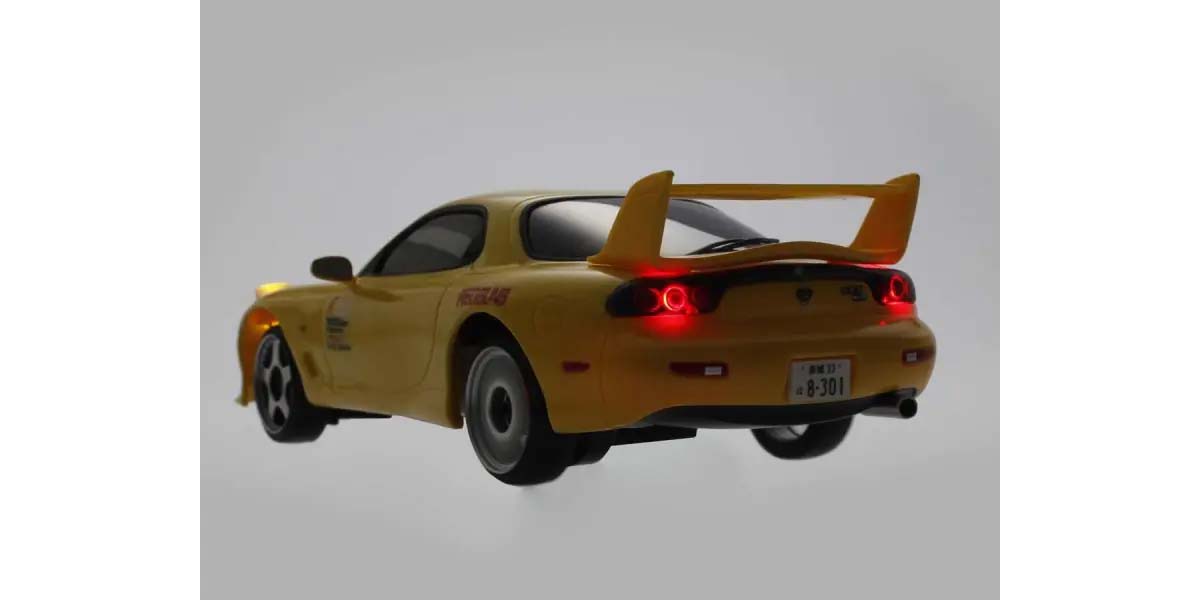 Kyosho First Mini-Z 1:28 Initial-D Mazda RX-7 FD3S Yellow 66603A