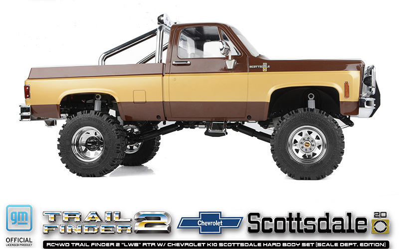 RC4WD Trail Finder 2 LWB RTR mit Chevrolet K10 Scottsdale HardBody RC4WD (Scale Dept. Edition) - Abbildung 2