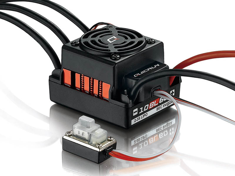 Hobbywing QuicRun WP10BL60, 60A, 1/10 ESC Sensorless 30107100 - Abbildung 1