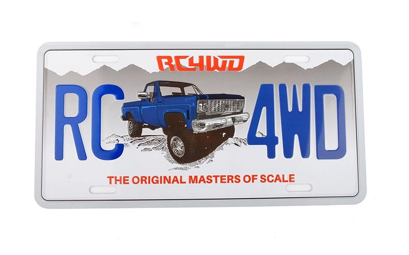 RC4WD K10 License Plate Z-L0072