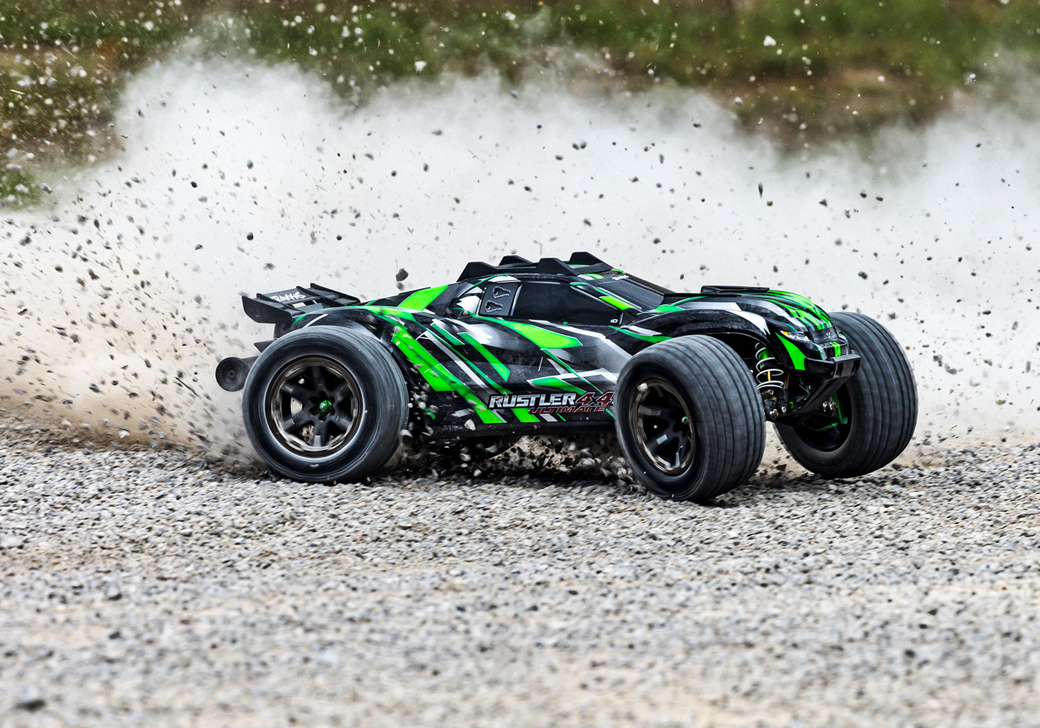 Traxxas Rustler 4X4 Ultimate grün 1/10 Brushless Stadium Truck RTR 67097-4 - Abbildung 11