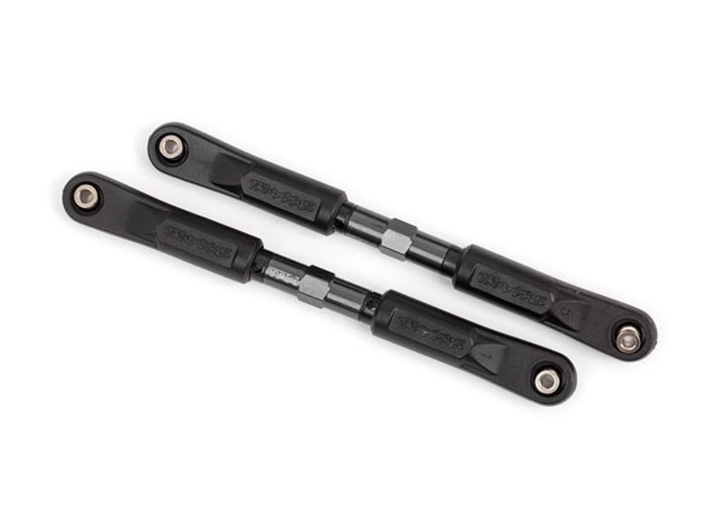 Traxxas Sturz-Links vo 144mm Alu dunkel-Ti mit Kugelpfannen montiert 9547A