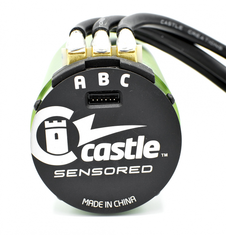 Castle Brushless Motor Sensor 4-Pole 2028-1100KV 1/5 060-0087-00