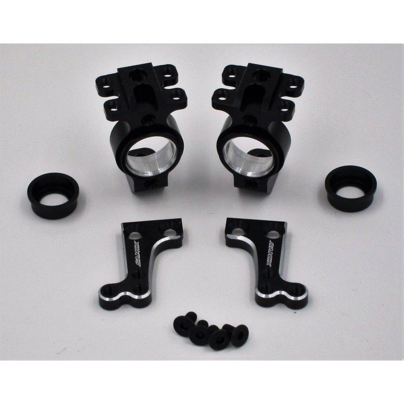 SAMIX Lenkhebel l/r schwarz für Axial SCX10 SCX-6012