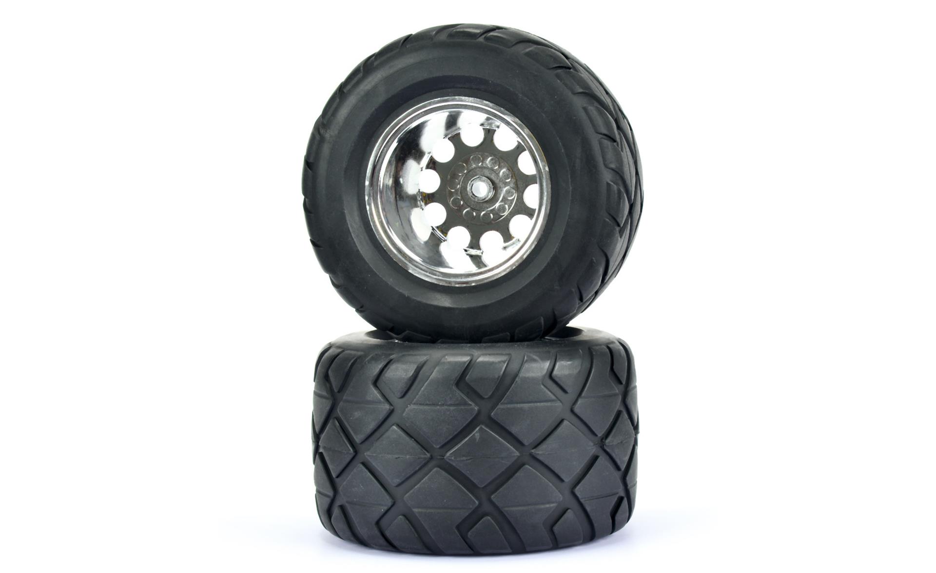 Carson 1:10 Räder-Set Monster Str./6Kant 12mm, (2)