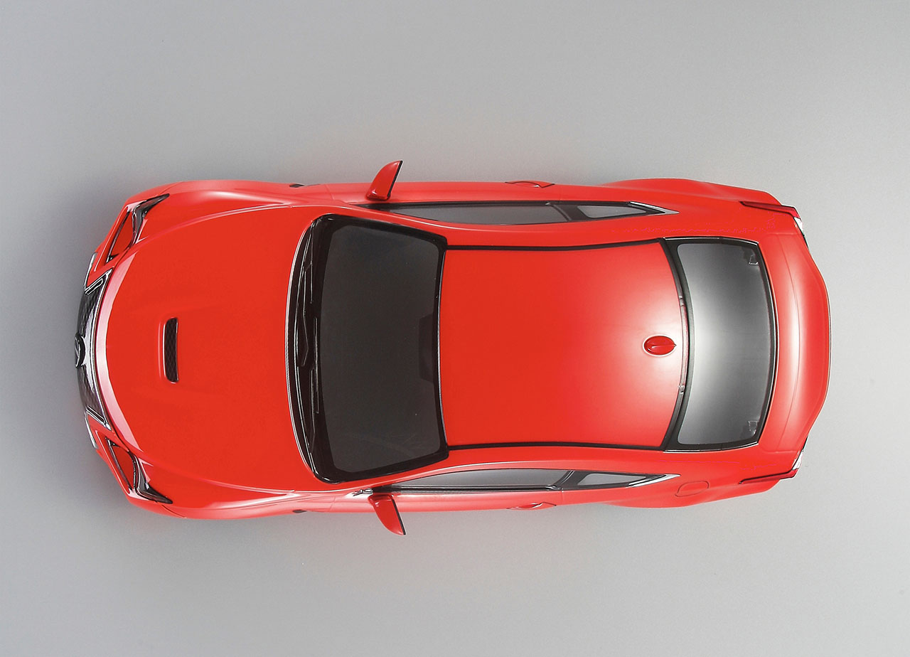 Killerbody Lexus RC Karosserie Orange 195mm RTU KB48649