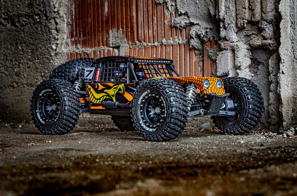 Absima Elektro RC Rock Racer MAMBA 7 Orange 6S BL RTR 17002 - Abbildung 13