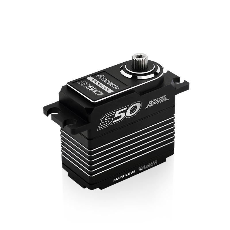 Power HD Servo Power HD S50 HV,MG, Brushless, caja alu, SSR (50 KG/0.10 SEC) HD-S50