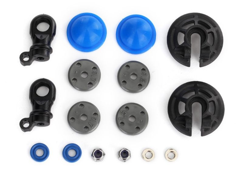 Traxxas Rebuild-Kit GTR Dämpfer X-Ringe, Bladders, Kolben + KT 8455 - Abbildung 1