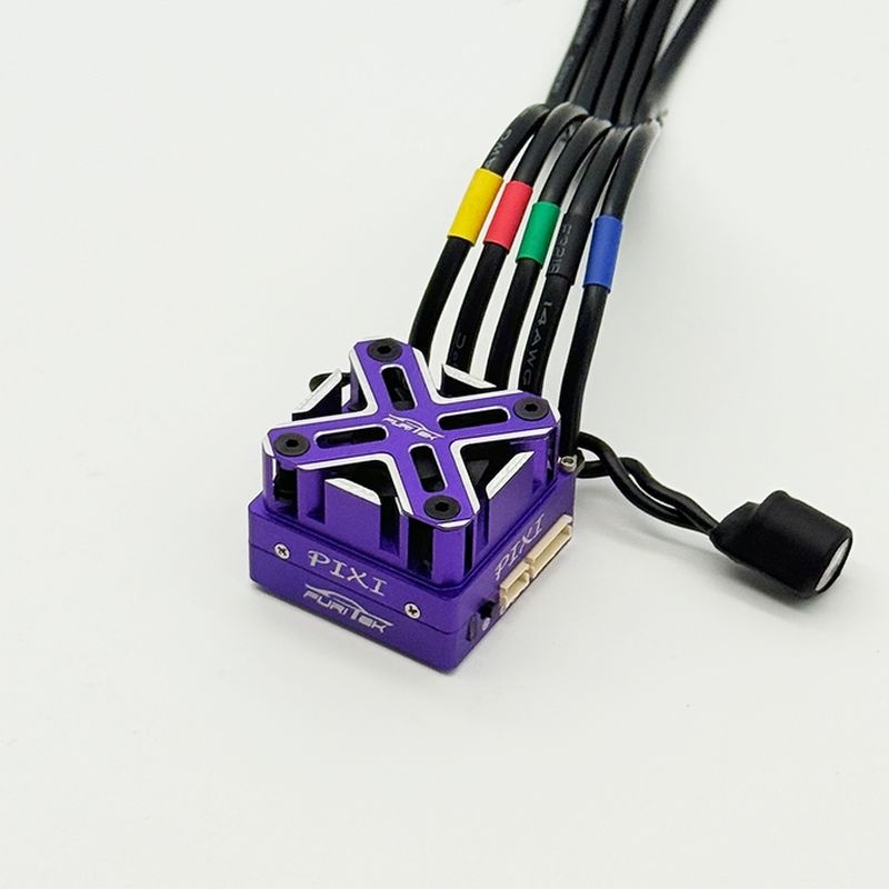 FURITEK PIXI Drift Purple Edition mit WiFi Modul & Ventilator Sensor BL-System für 1/10 Rc Drift FUR-2733