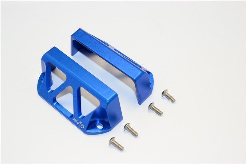 GPM Alu Servo Protector blau Traxxas 1/10 E-Revo Alt & 2.0