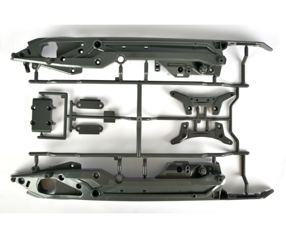 Tamiya DT-03 C-Teile Chassis/Dämpferbrücken 319000626 - Abbildung 1
