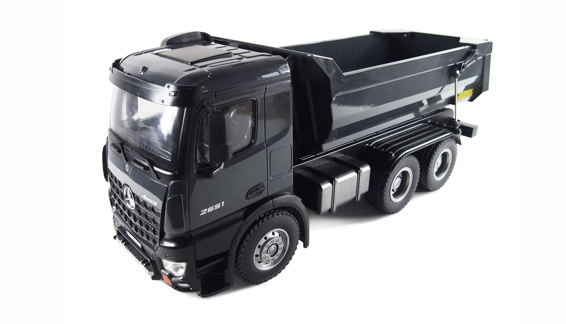 Amewi Mercedes Benz Arocs LKW Kipper PRO V2 Metall 2,4GHz RTR grau 22504 - Abbildung 3