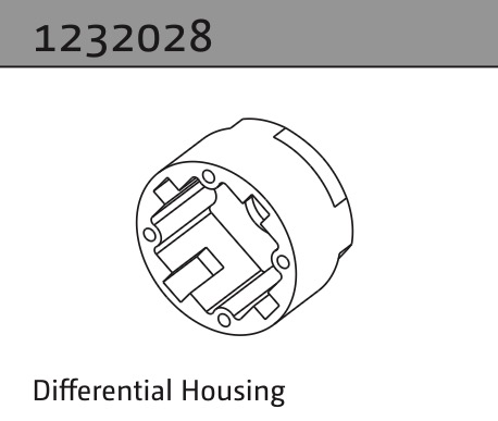 Absima Differentialgehäuse 1232028
